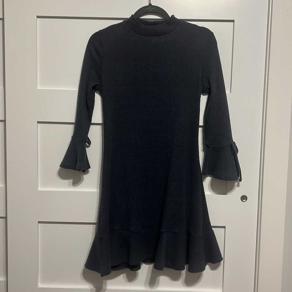 Blue turtle neck dress size extra small